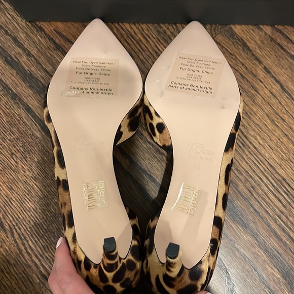 NWT - J. Crew leopard heel - calf hair - Picture 5 of 6